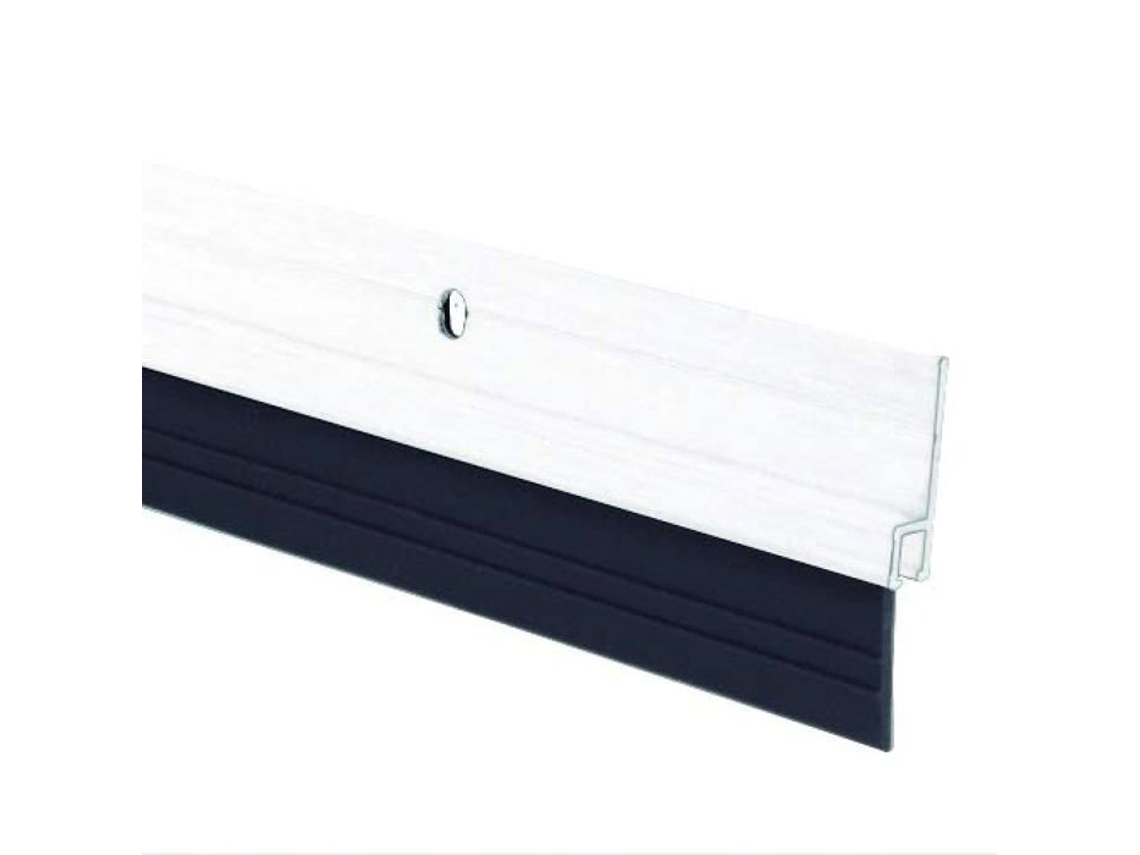 Borda de Acabamento, Ferrestock, Fskbur002wh, Alumínio com Borracha, Branco, 1 M BRILVIBERA