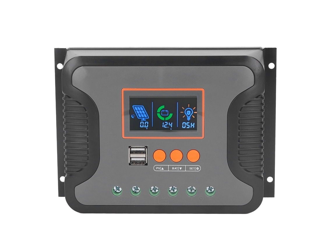 Controlador De Carga Solar Pwm 60a 12-48v Bateria