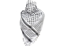 2026 bufanda Palestina Keffiyeh Arafat Hatta de Algodão 100% com Franjas e Brilho Dourado
