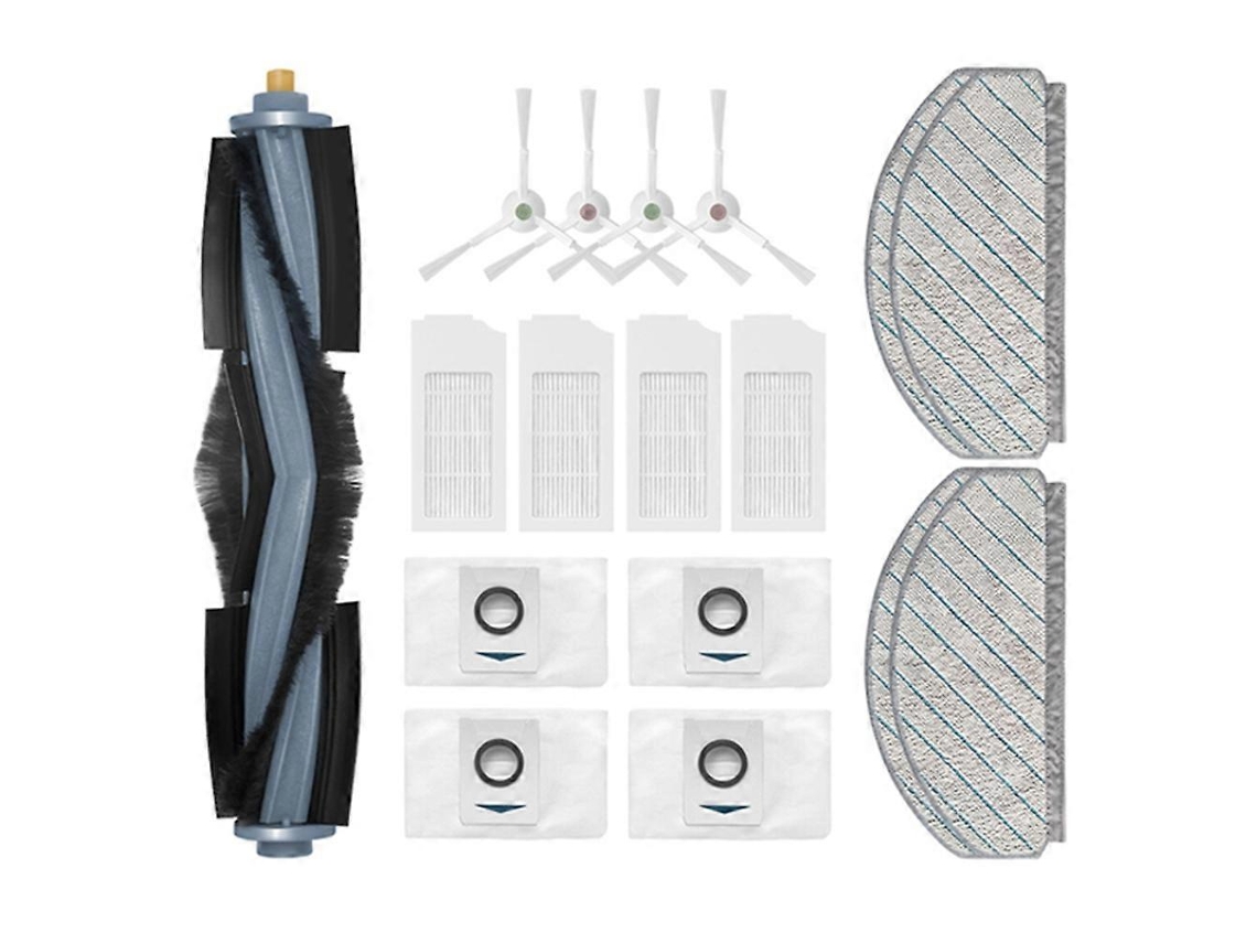Conjunto De 17 Peças Para Aspirador Robô T10 / T10 Plus / X1 Plus: Escova Principal, Filtro Lateral, Saco De Pó E Pano De Limpeza._ptg