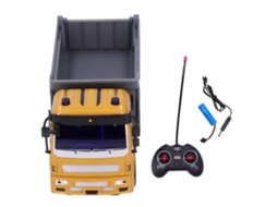 Mali carro de Engenharia Rc 1:30 Controle Remoto com Luz e Música Brinquedo Educativo para Crianças