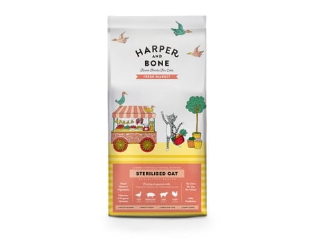 Ração para Gato HARPER & BONE Cat Sterilised Fresh Market (5 kg)
