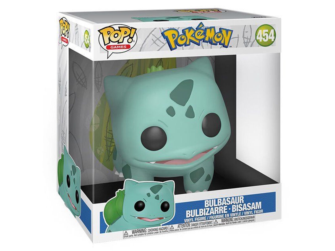 Boneco Pop Pokémon Bulbasaur 25cm Funko