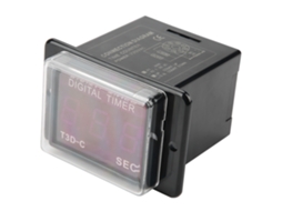 Relé Temporizador Digital Led T3d-c Contador De Tiempo Sec Min Hr 99.9/999