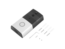 Campainha Wi-fi Inteligente Laxiscreed Com Bateria De Longa Duração, Câmera Hd 720p E Intercomunicador Bidirecional