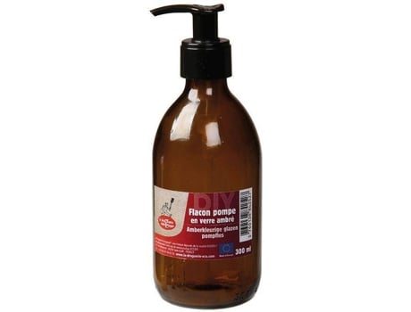 Garrafa Bomba de Vidro Âmbar LA DROGUERIE ECOLOGIQUE 300 ml