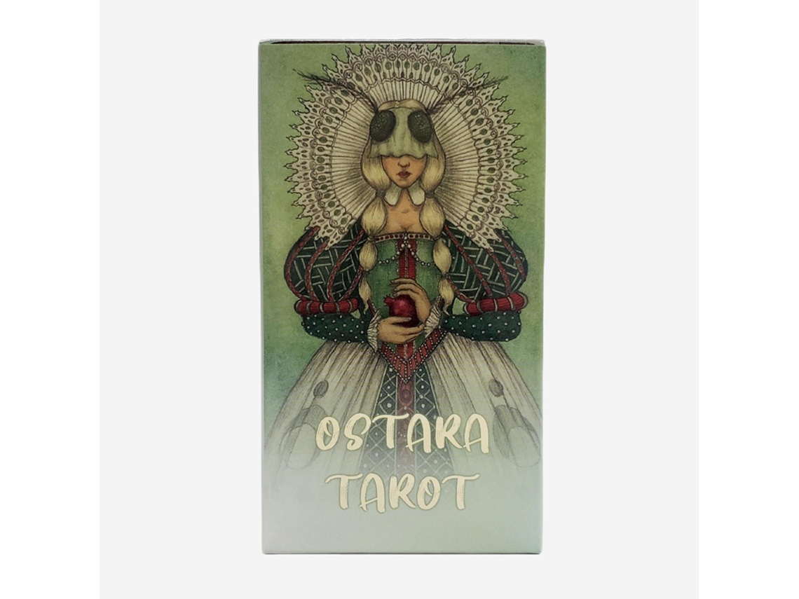Jogo De Tarot Ostara, 78 Cartas Embaladas Em Uma Caixa Colorida.