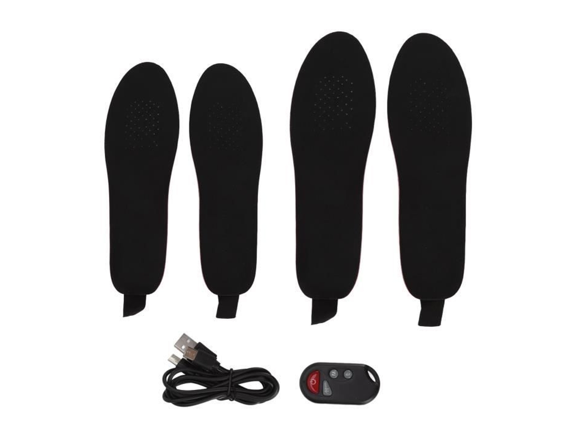 Palmilhas Aquecidas Diy Cuttable Inteligente Controle Remoto Palmilhas Aquecidas Elétricas Jardim Aquecido Tamanho 35 a 40 YOSOO