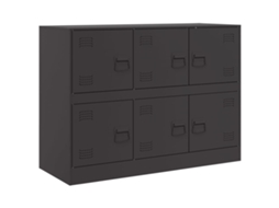 Sideboard, Sideboards Vidaxl Preto Aço (n/a)