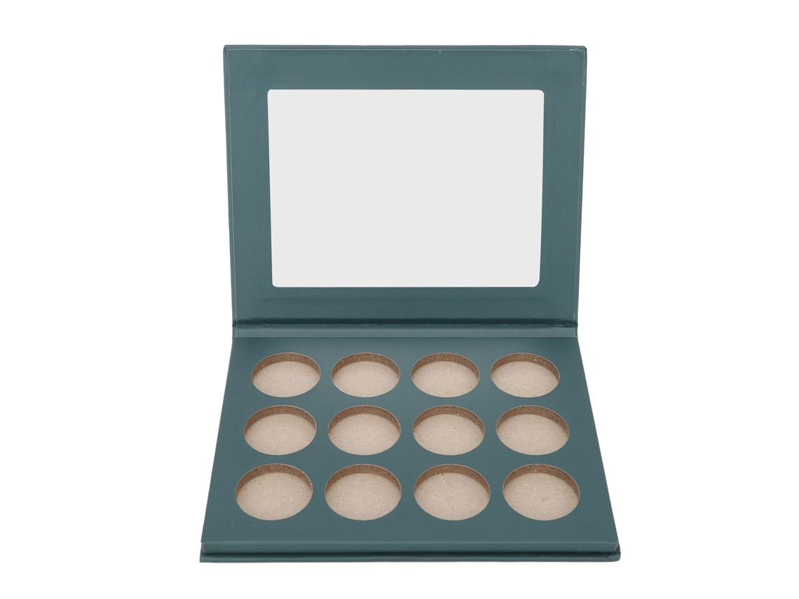 Paleta De Sombras De Olhos Diy Vazia Com 12 Buracos E Maquiagem