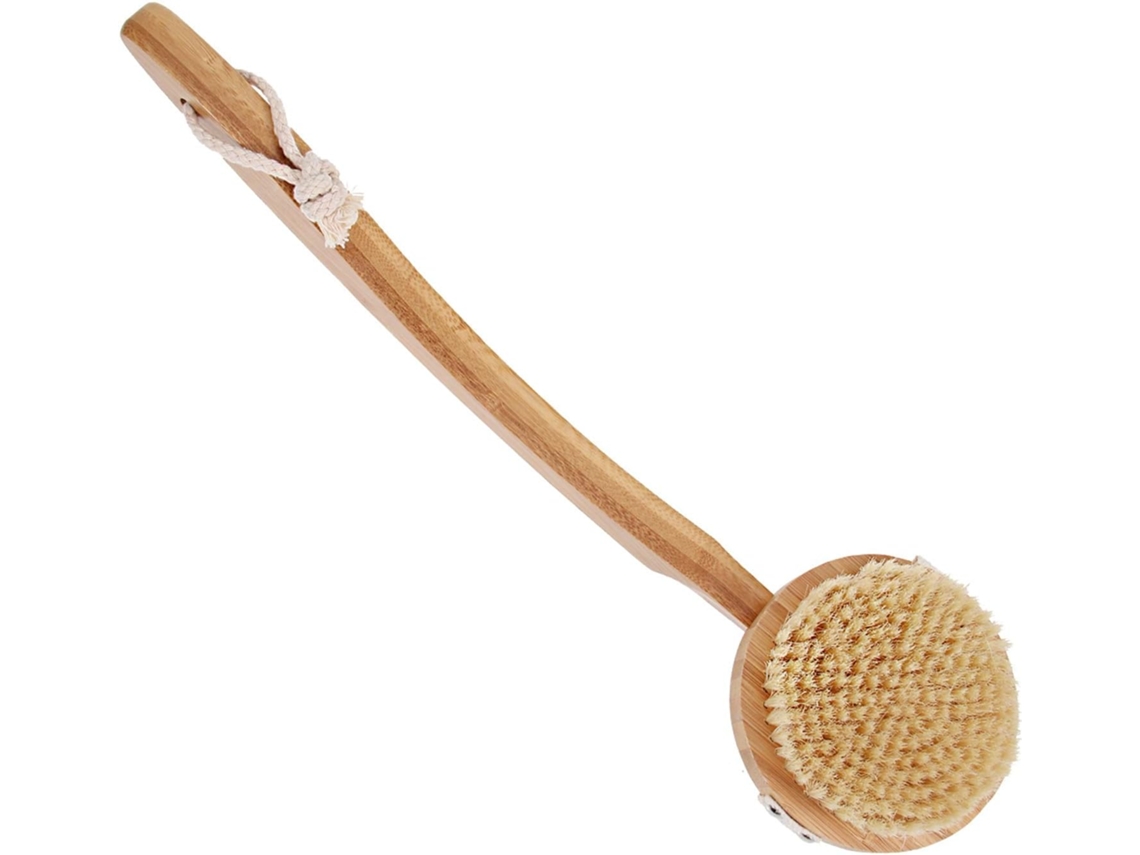 Escova De Banho Esfoliante Com Cabo Esponja Para Homens E Mulheres