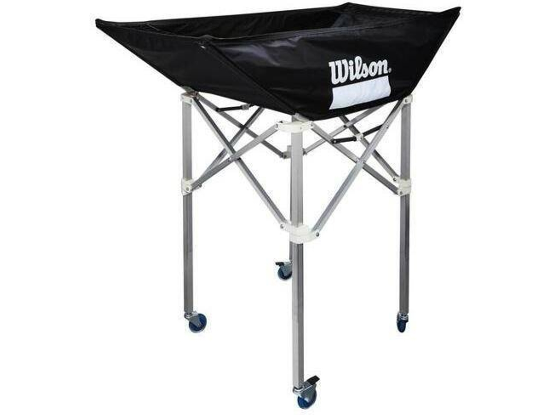 Cesto para Bolas WILSON para Uso Interior Preto
