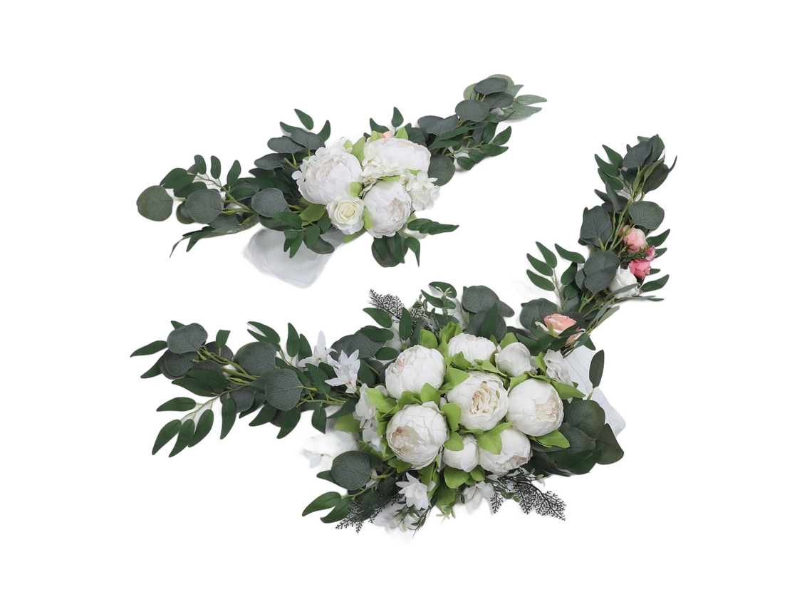 2pcs Flores Artificiais para Arco de Casamento | S/MARCA
