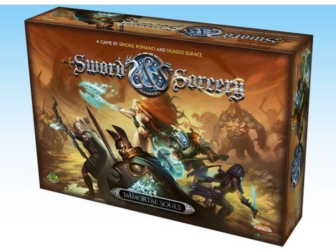 Jogo de Tabuleiro ARES GAMES Sword & Sorcery: Immortal Souls (Inglês - Idade Mínima: 13 Anos)