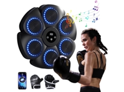 Máquina De Boxe Musical, Máquina De Boxe Inteligente De Parede Bluetooth Com Luvas De Boxe Para Adultos E Crianças, 9 Velocidade Aquaforge