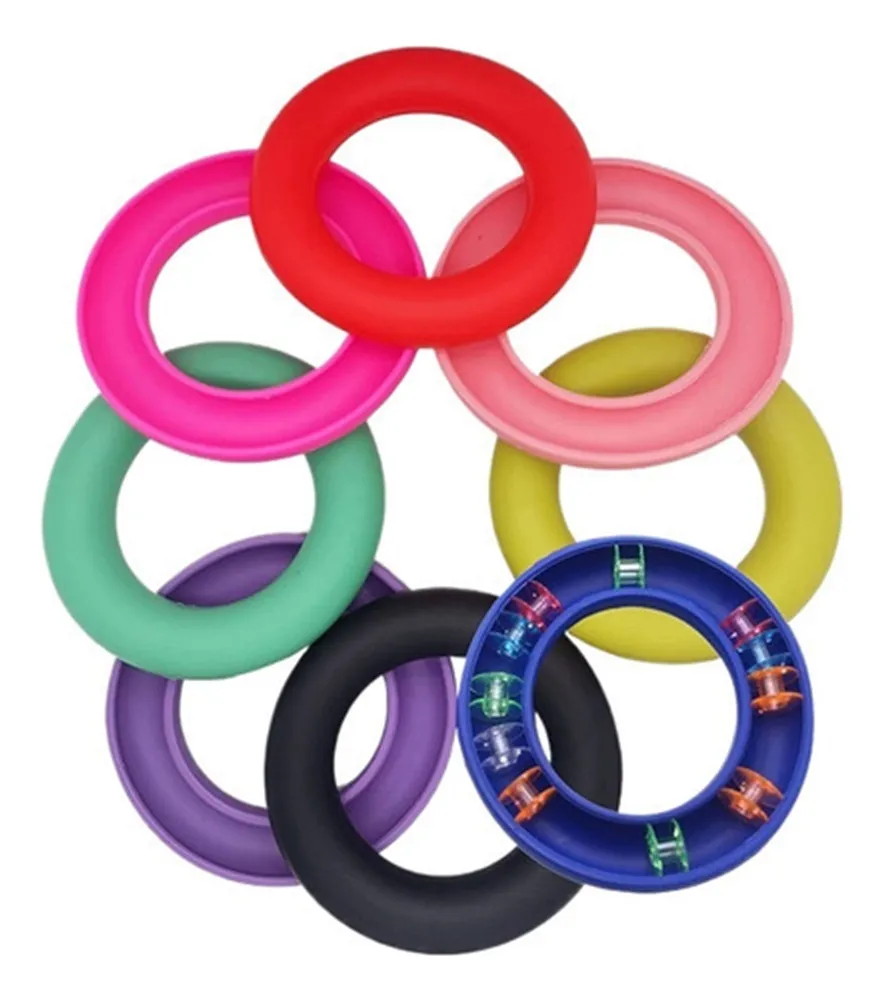Suportes Redondos De Silicone Para Anéis De Bobina Fvayotoy