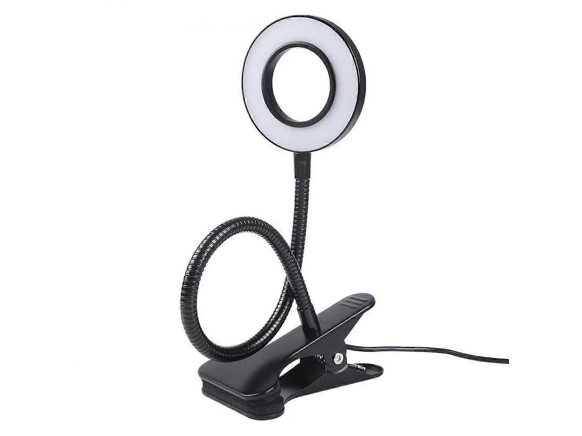 Luz De Preenchimento Led Para Selfies Com Anel De Encaixe Luz De Beleza Tipo Clipe Slowmoose