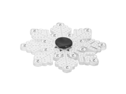 Kit Diy de Decoração de Floco de Neve com Strass