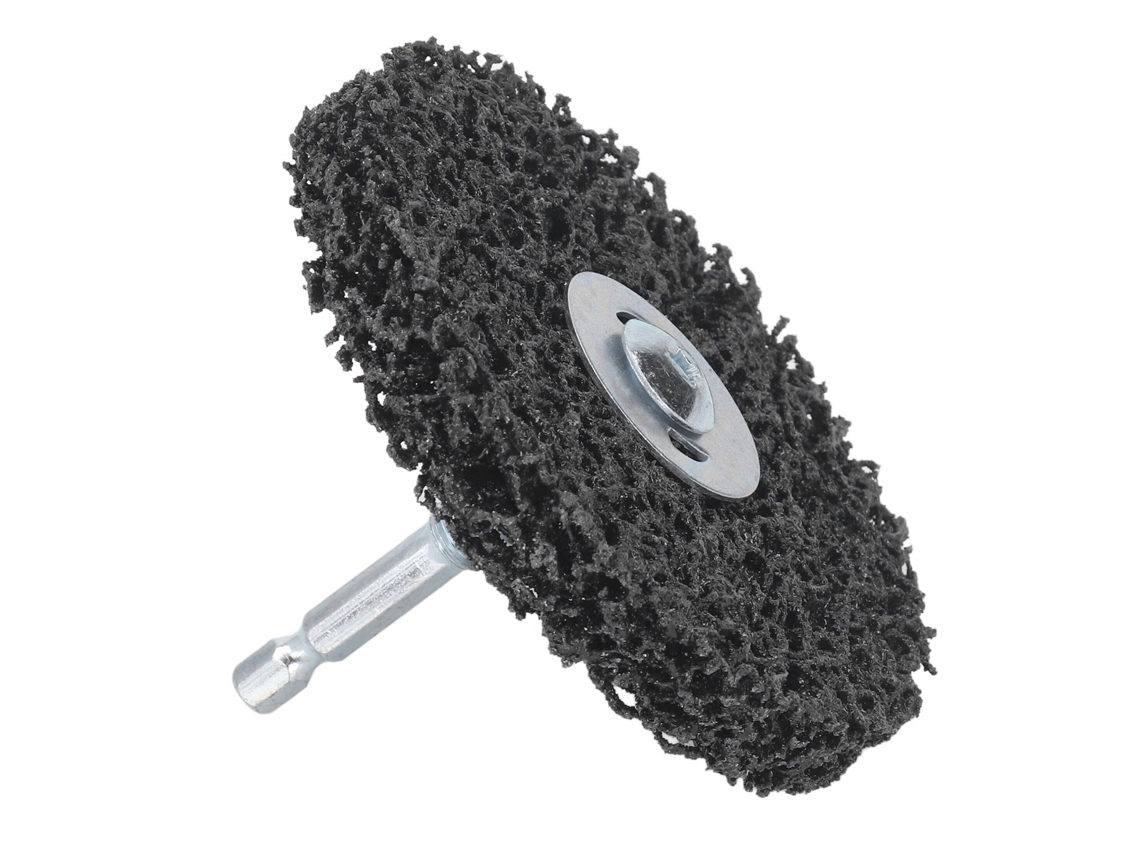 Disco removedor de tinta e ferrugem para furadeira e esmerilhadeira angular, disco removedor com cabo para polimento de carros.