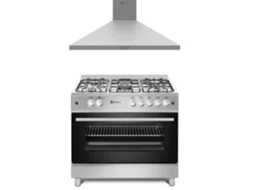Pack Combo Fogão Solthermic Gas Forno Panoramico Exaustor Extractora De 90