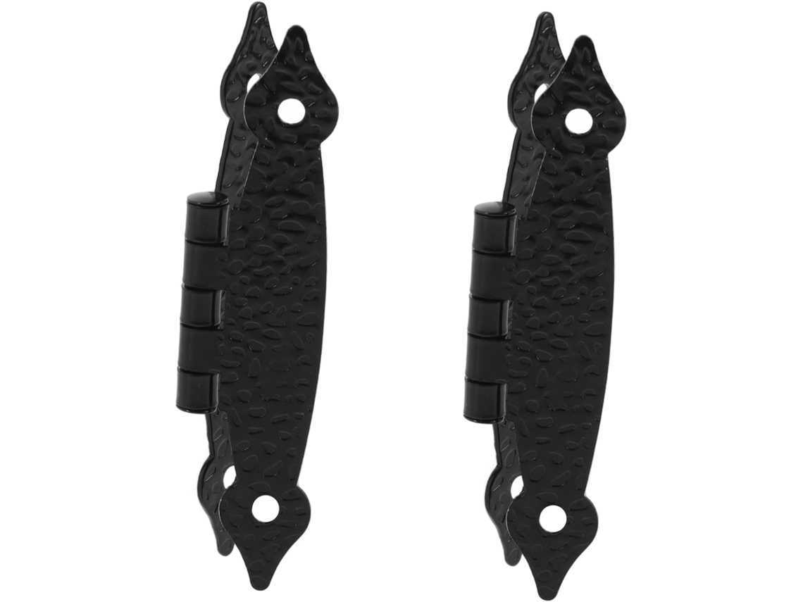 2 Dobradiças De Metal Em Formato H, Aço Reforçado Para Porta Celeiro,