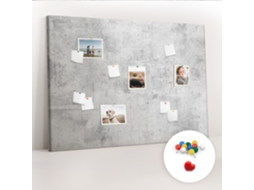 Painel De Cortiça Para Parede Muro De Concreto Para O Corredor Espelharte (140x100 Cm)