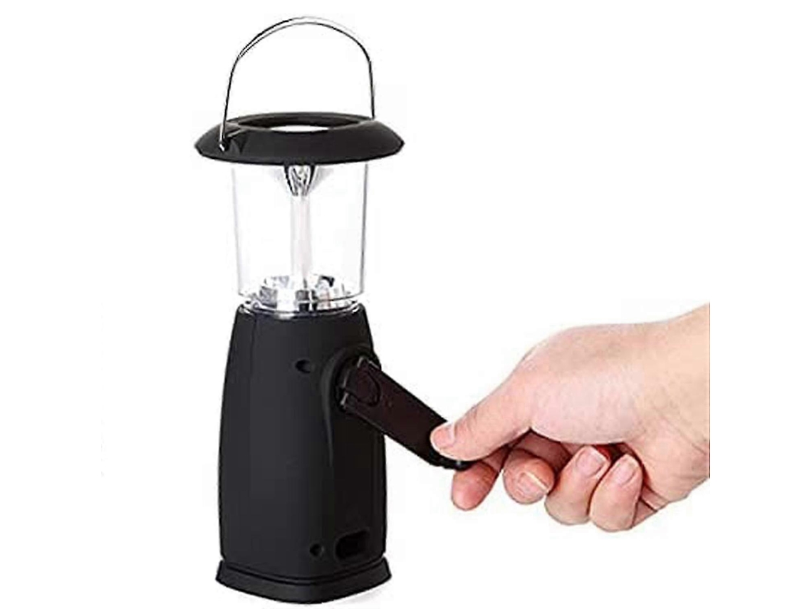 Lanterna De Acampamento Portátil Com Dínamo De 6 Leds E Gancho Dobrável Olysi Shop