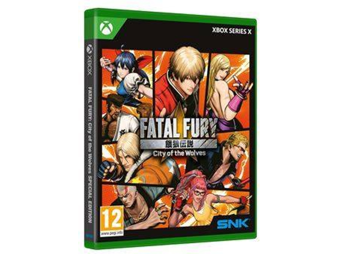 Jogo XBOX S X Fatal Fury City Of The Wolves - Special Editiom