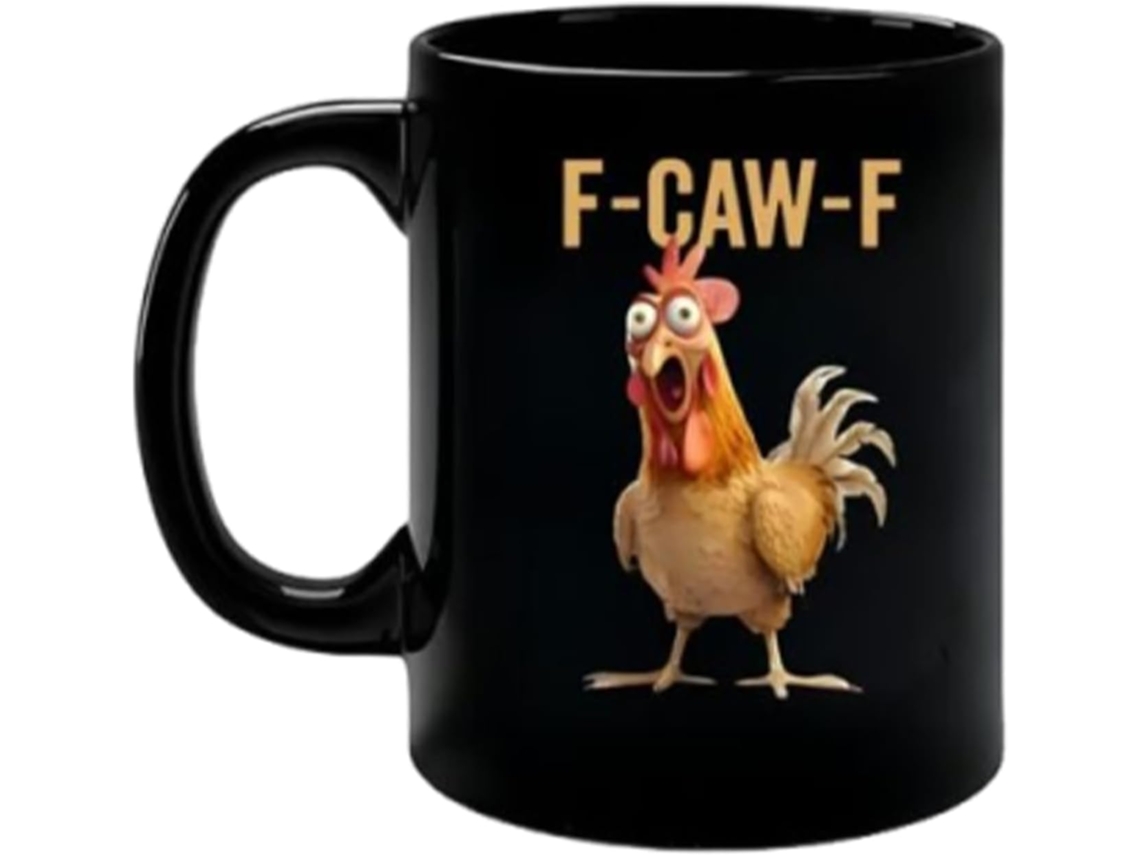 Caneca Com Estampa De Galinha, Louça De Cerâmica, Decoração Para Casa Caneca Divertida Para Amante Gokoco