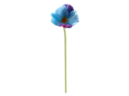 Mini Poppy Azul em PU com haste de ferro LAXISCREED