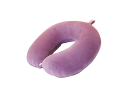 Primeiro Conjunto de Travesseiro Cervical BRILVIBERA, U, Roxo
