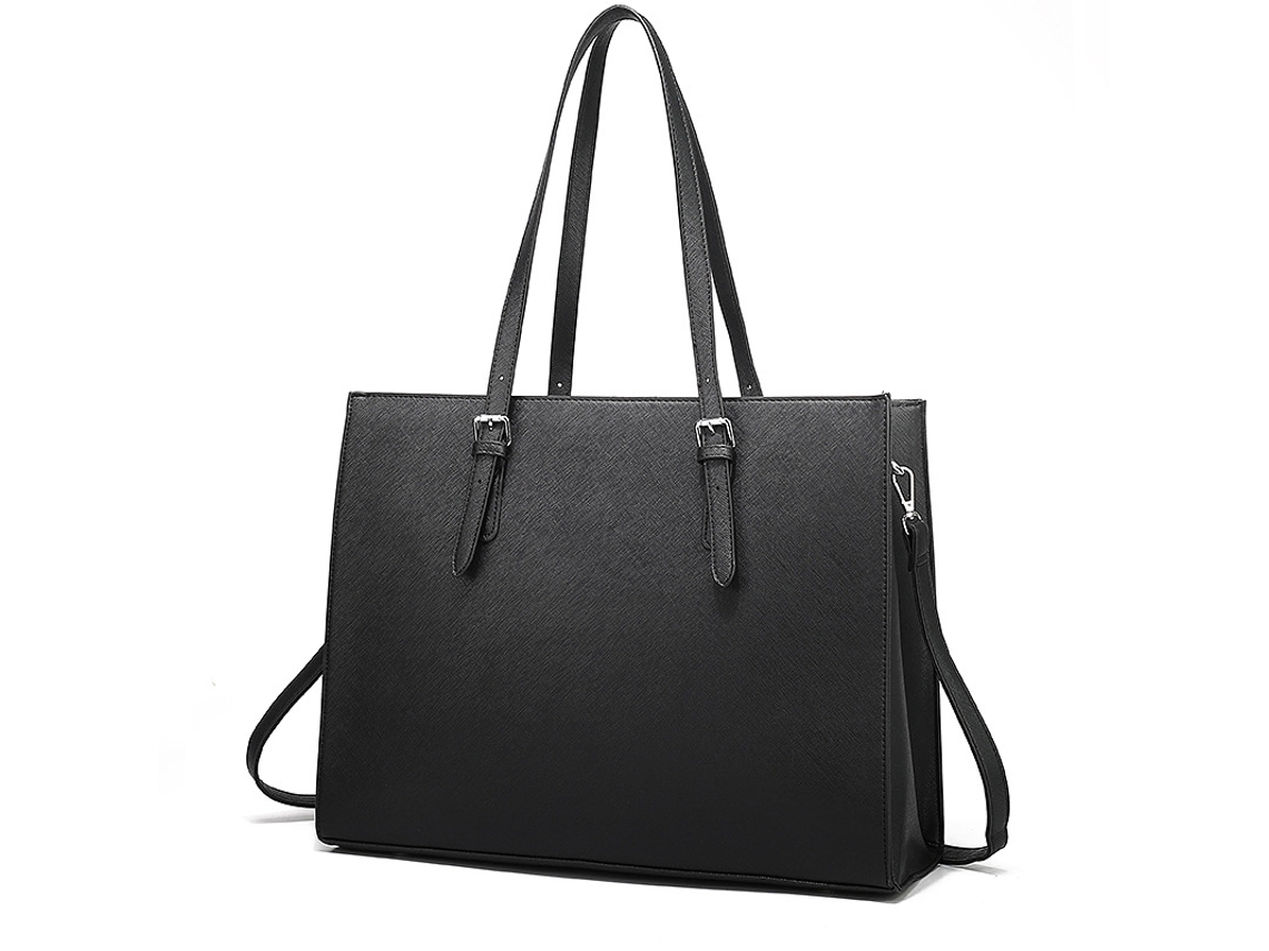 Bolsa AQUAFORGE para Laptop, Impermeável, Leve, Couro, 6 Polegadas, Lona Acolchoada, Escritório