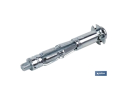 Anclaje Metálico Para Materiales Huecos Máx. 55 Mm Tornillo M5 X 72 Mm Ø10 Mm Caja 100 Unid. Cofan