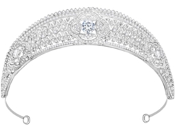 Tiara De Casamento Ciieeo Estilo Real, Branca E Leve, Em Liga Metálica, Para Noiva Ou Esposa.