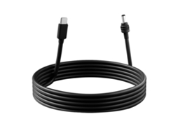 Cabo Extensão DC Type C 5m 18awg Resistente Água Condutor Latão