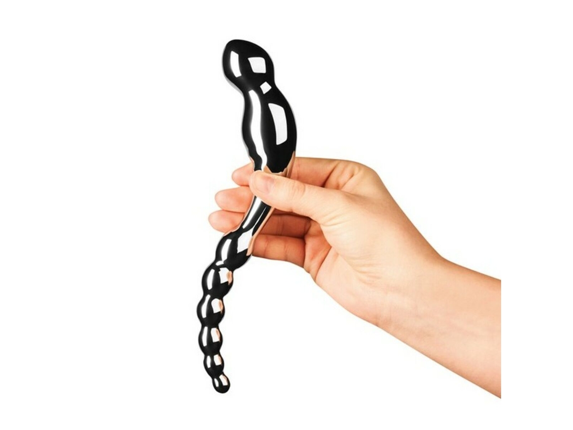 Dildo Swerve Le Wand Swerve Prateado VETONEK