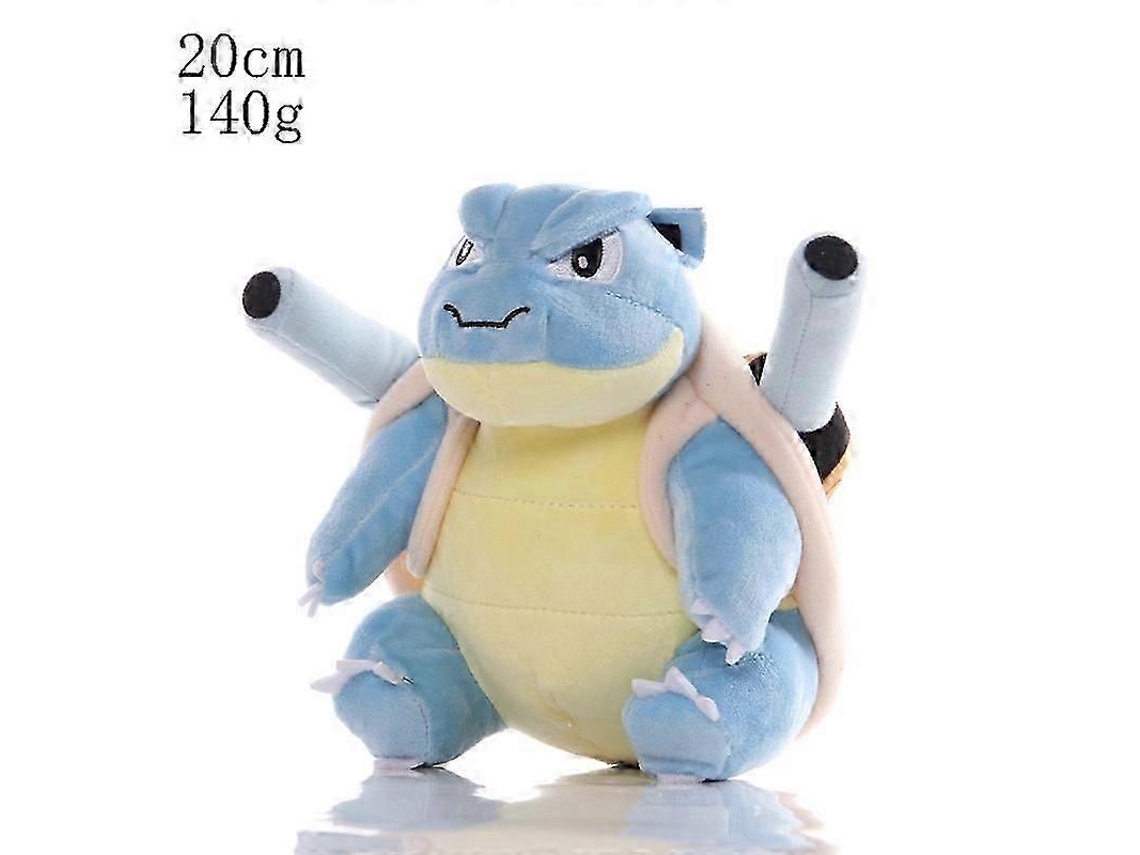 Pelúcia Blastoise Pokémon, 20cm, Tecido Macio, Para Coleção E Presentes