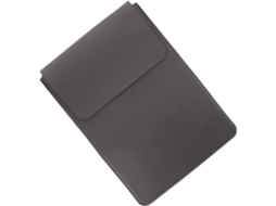 Capa Para Laptop De 14 Polegadas Em Couro Pu, Com Proteção Múltipla.