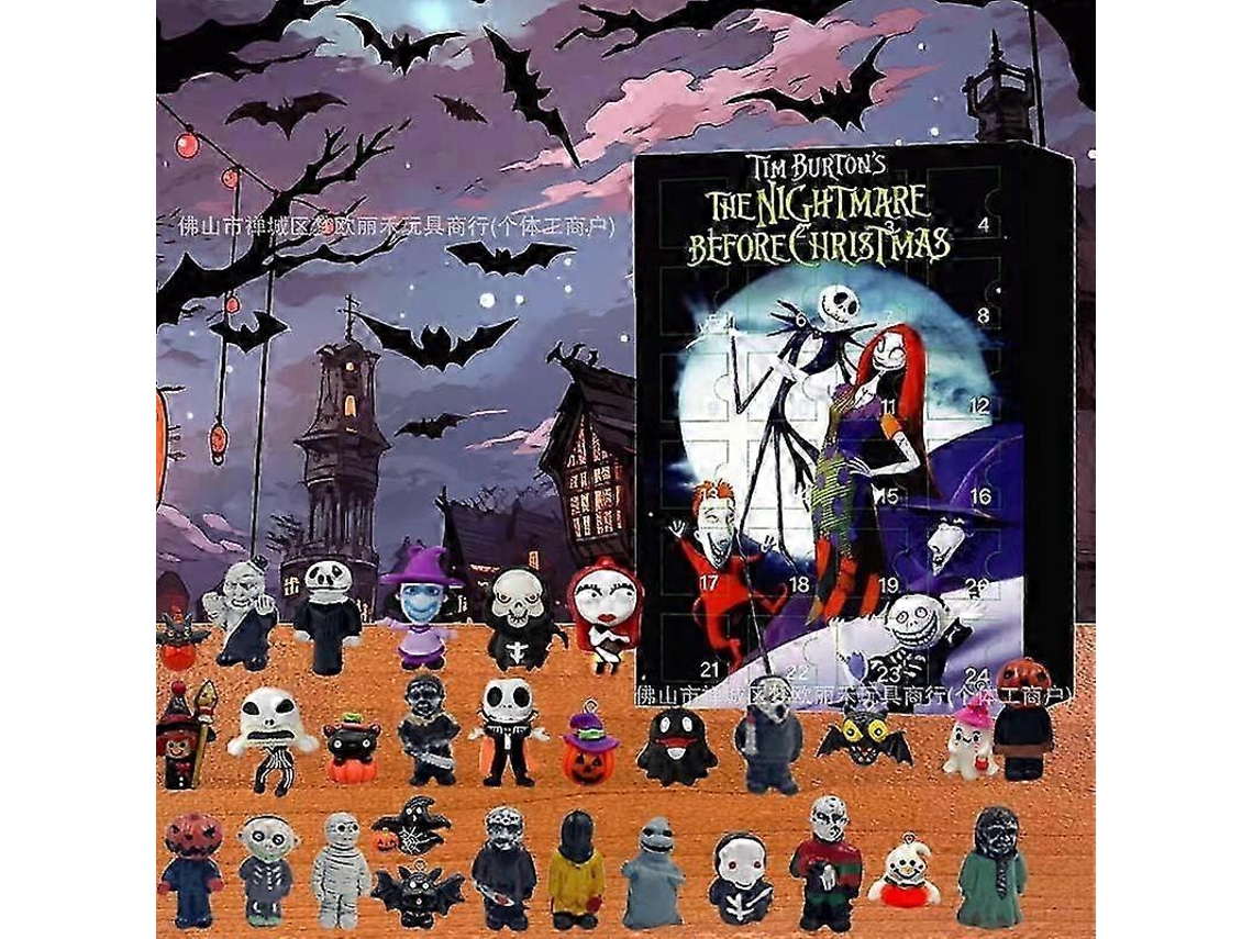 Novo Calendário Do Advento De Halloween, Enfeites Para Caixa Surpresa, Novos Brinquedos Para Caixa Surpresa, Brinquedos Criativos Ly Ebike