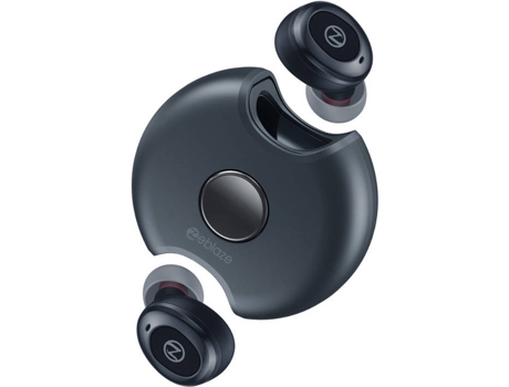 Auriculares Bluetooth True Wireless ZEBLAZE Zepods (In Ear - Microfone - Noise Cancelling  - Preto)