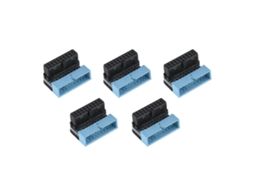 5pcs Conector Interno de Cabeçalho Usb 3.0 19 pin para Placa mãe com Ângulo de 90 Graus