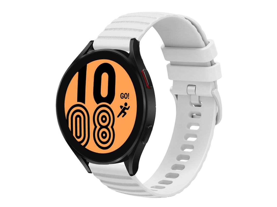 Pulseira De Silicone De Cor Sólida Com Padrão De Bolinhas Onduladas Para Samsung Galaxy Watch 46mm 22mm