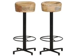 Bar Stool, Bar Stools Vidaxl Marrom Madeira (76 Cm)