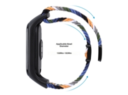 Pulseira para Xiaomi Mi Band 10/9/8, Nylon Trançado, Fecho Magnético, Ajustável CHABERLU