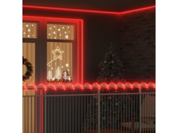 Vidaxl Luz De Corda Com 2400 Leds Vermelho 100 M Pvc
