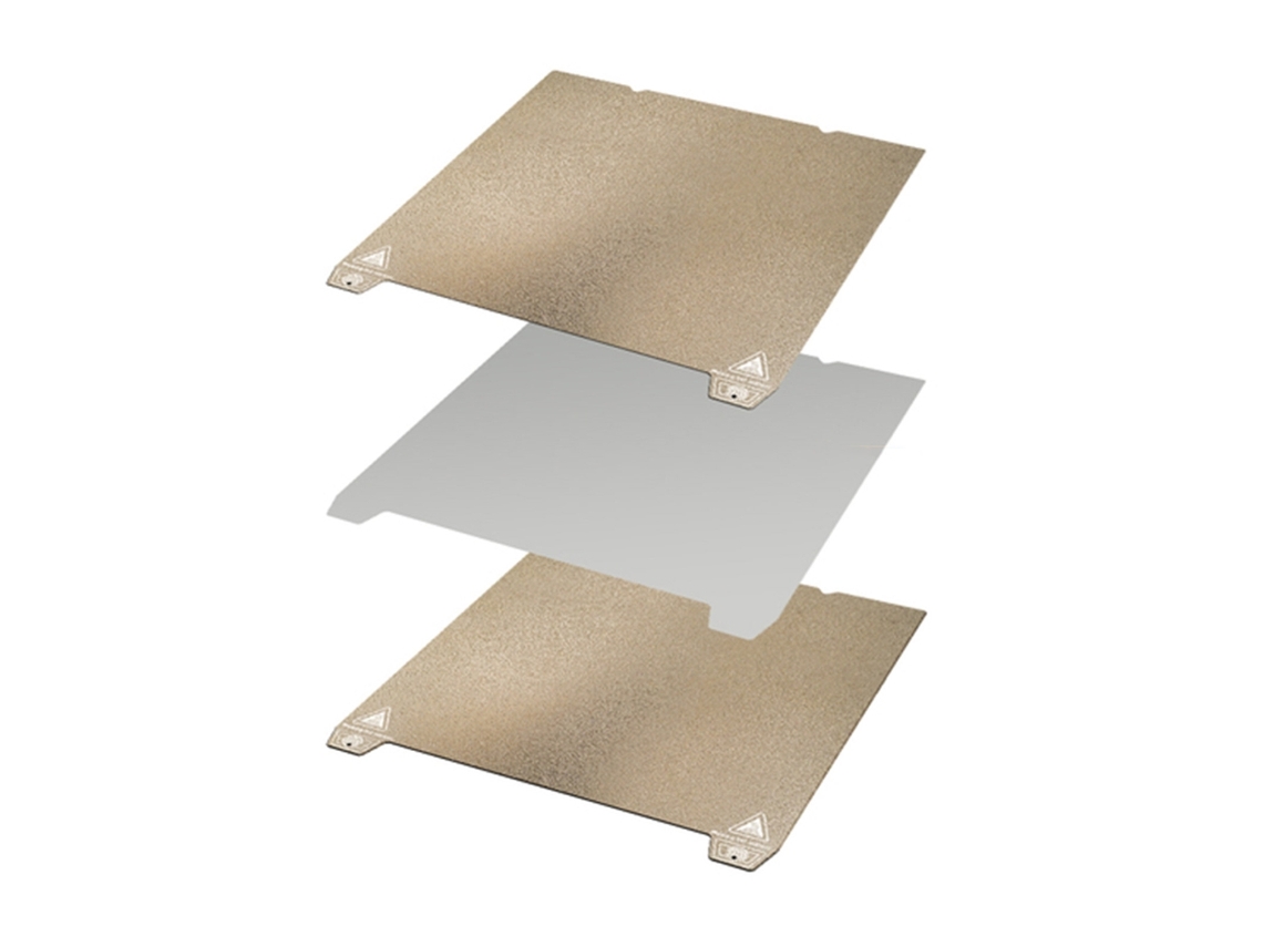 Chapa De Aço Mola Peo Pei De Dupla Face Para Impressora 3d K1 Com Mesa Aquecida E Fácil Remoção, 310x315mm