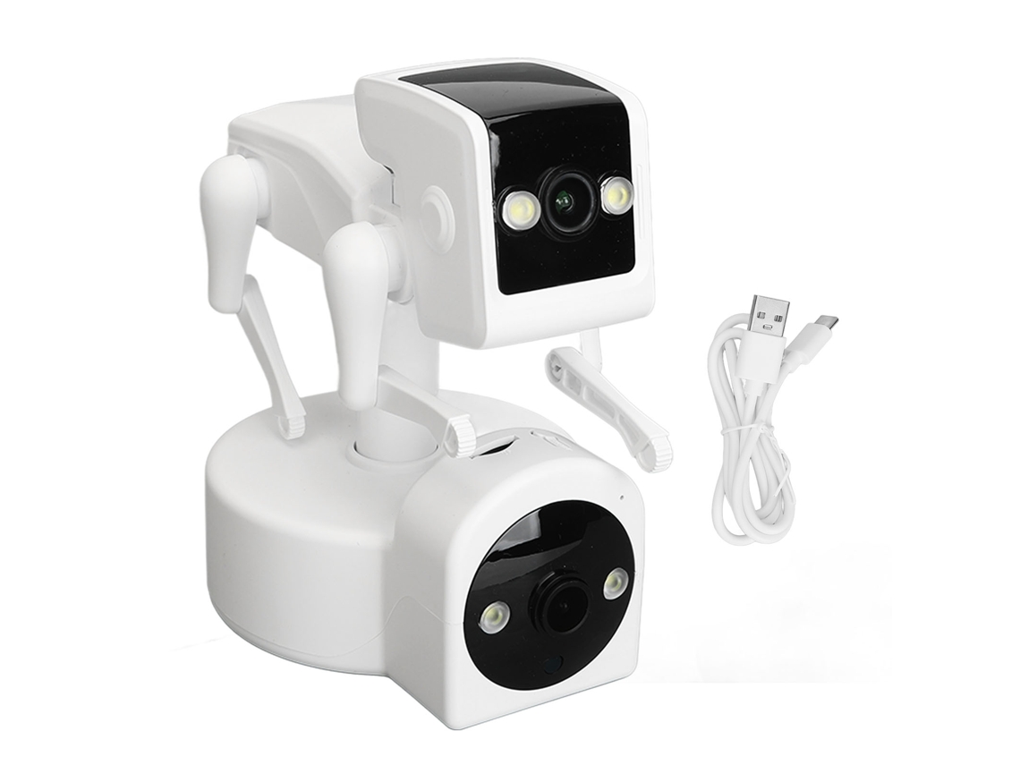 1080p Robot Dog Indoor Security Camera Ai Detection 5g Wifi Smart Camera 360 Degree Rotating Security Cameras LAXISCREED