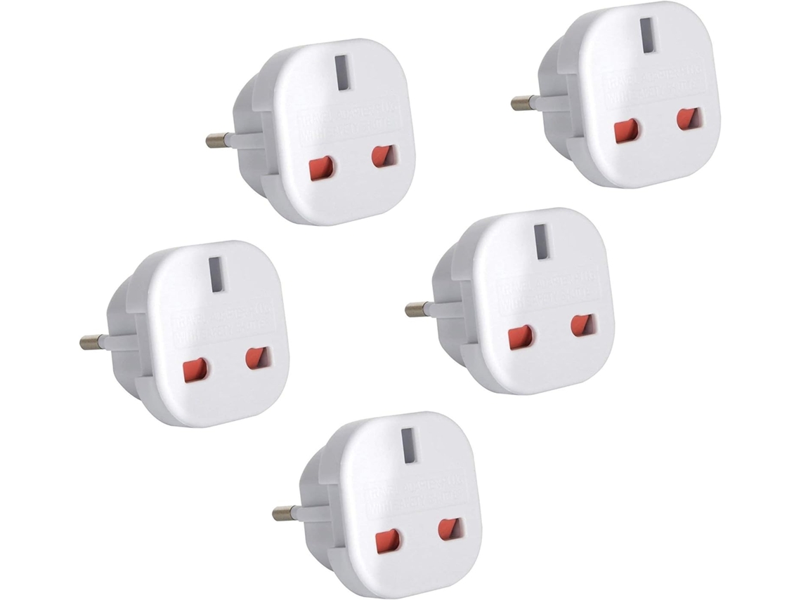 Adaptador De Viagem De Qualidade Para Converter Uma Tomada Do Reino Unido Em Americana