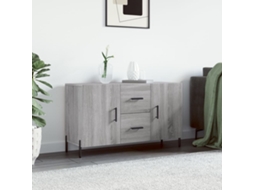 Vidaxl Aparador 100x36x60 Cm Derivados De Madeira Cinzento Sonoma