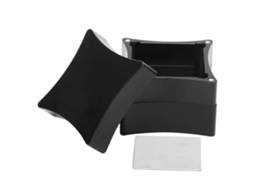 Urbannova-suporte De Giz De Alumínio Com Ímã Para Sinuca Preto 3cm